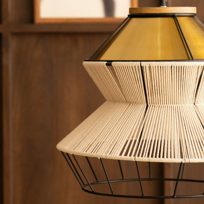 Luminaire suspendu en forme de sablier Waldo