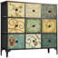 100 cm W Chest of 9 Drawers