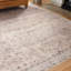 Tapis oriental ivoire / gris / beige clair Claribel