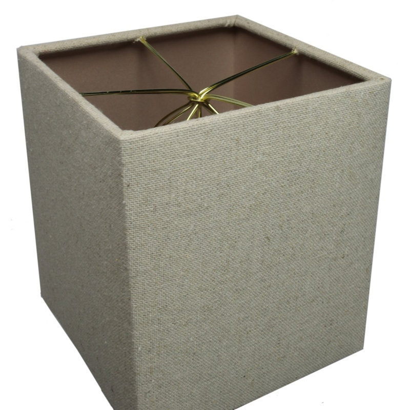 7'' H Linen Square Lamp Shade