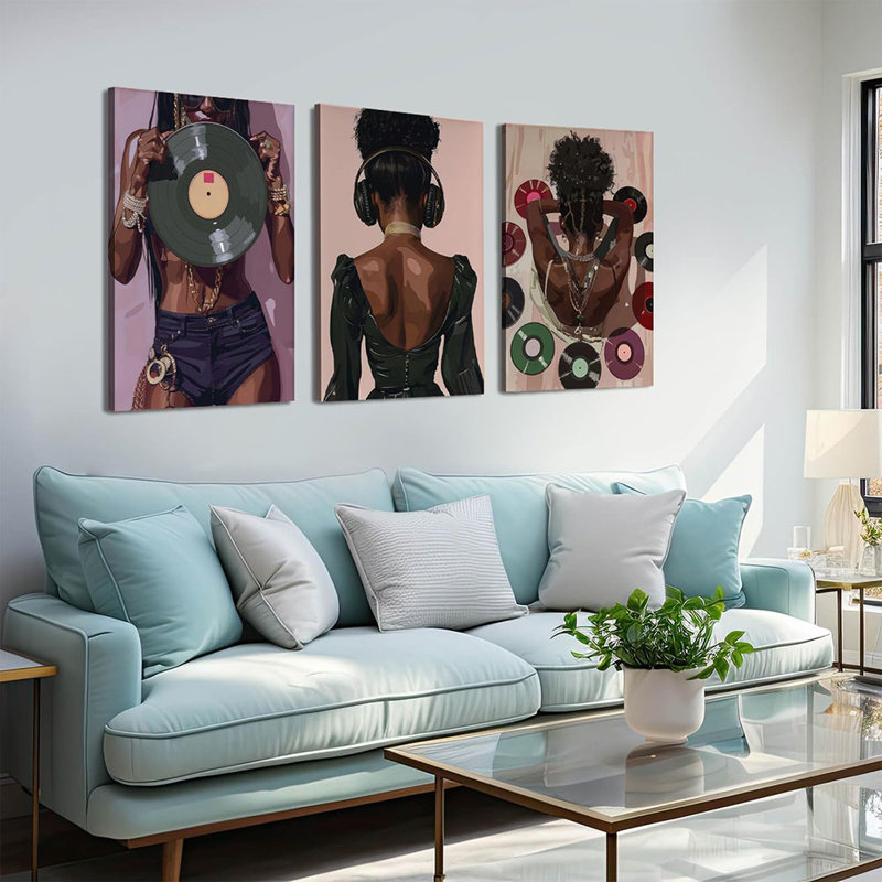 3 Piece Wrapped Canvas Print