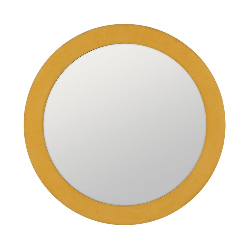 Asata Round Mirror, Yellow, 100cm x 100cm