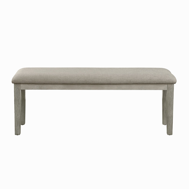Mobilier de salle à manger en tissu brossé 1pc, Gris