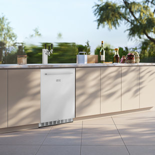 HCK 73 Can Outdoor Rated Built-In Kegerator Refrigerator