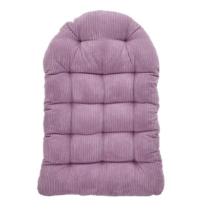 Coussin de chaise d'intérieur en velours côtelé