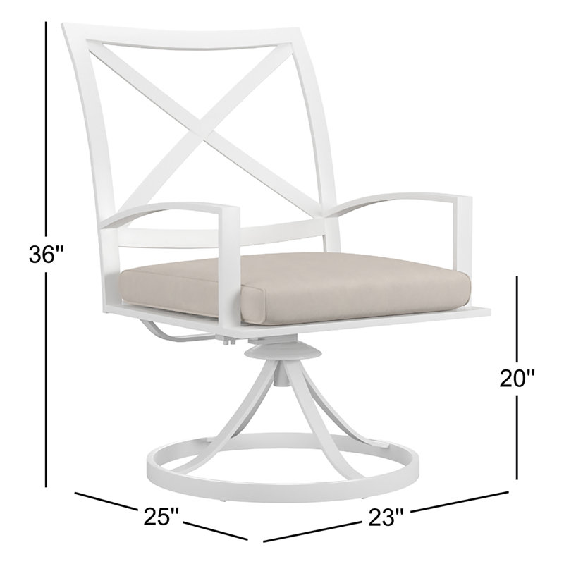 Bristol Outdoor Dining Armchair, Canvas Flax Sunbrella® Canvas