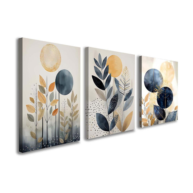 3 Piece Wrapped Canvas Print