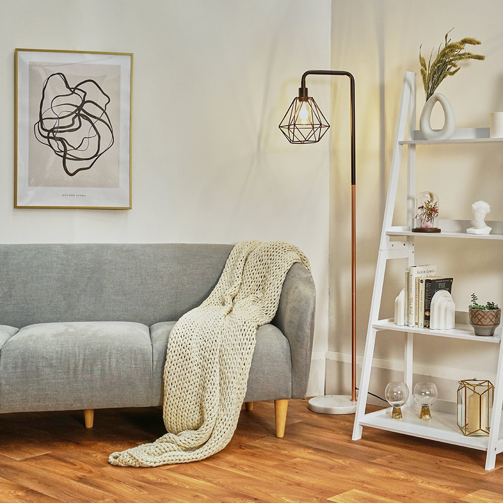 60.6cm Arched/Arc Floor Lamp