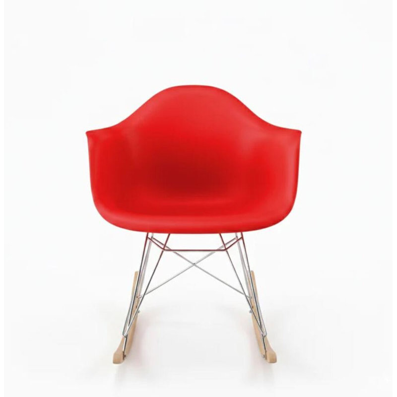 Chaise berçante Loreal Bucket, Red