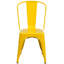 Commercial GradeMetal Indoor-Outdoor Stackable Chair-984495313