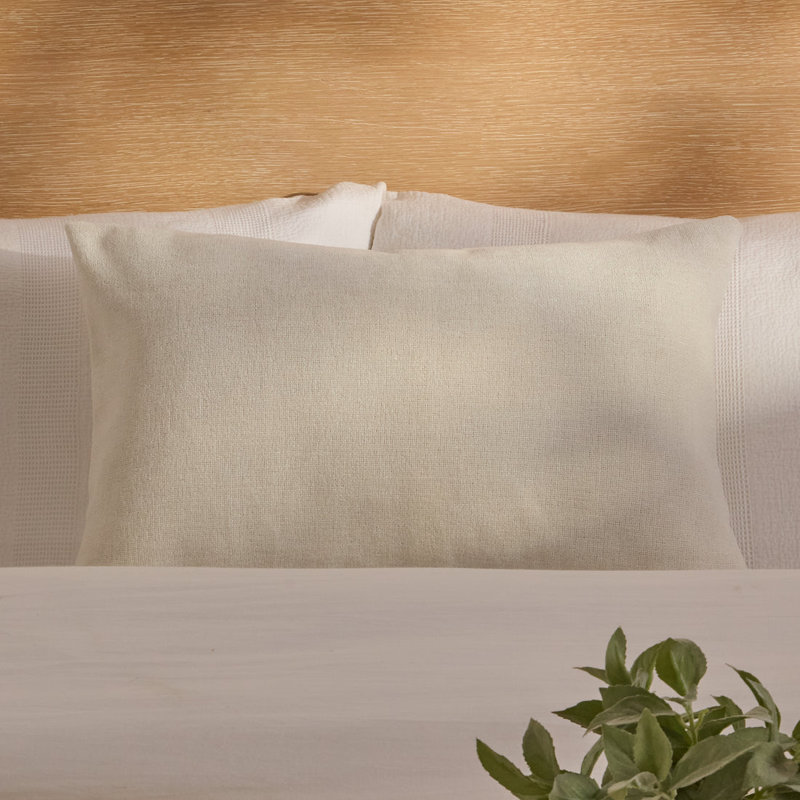 35x55cm Scatter Cushion Cover - Boucle, Oyster White