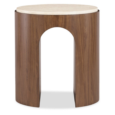 Eleana Marble End Table