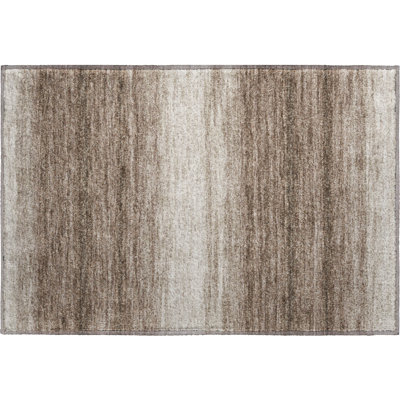Premium Machine Washable Diskin AMF1033 Striped Rug
