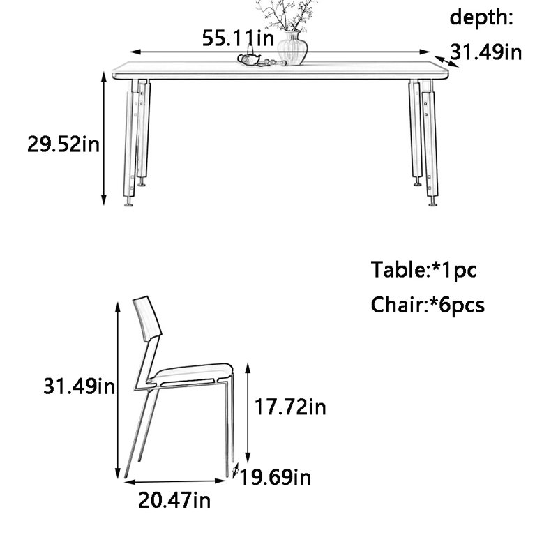 Saniveieri, 29.52"H x 55.11"L x 31.49"W