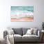 Art mural côtier abstrait turquoise-1437959529