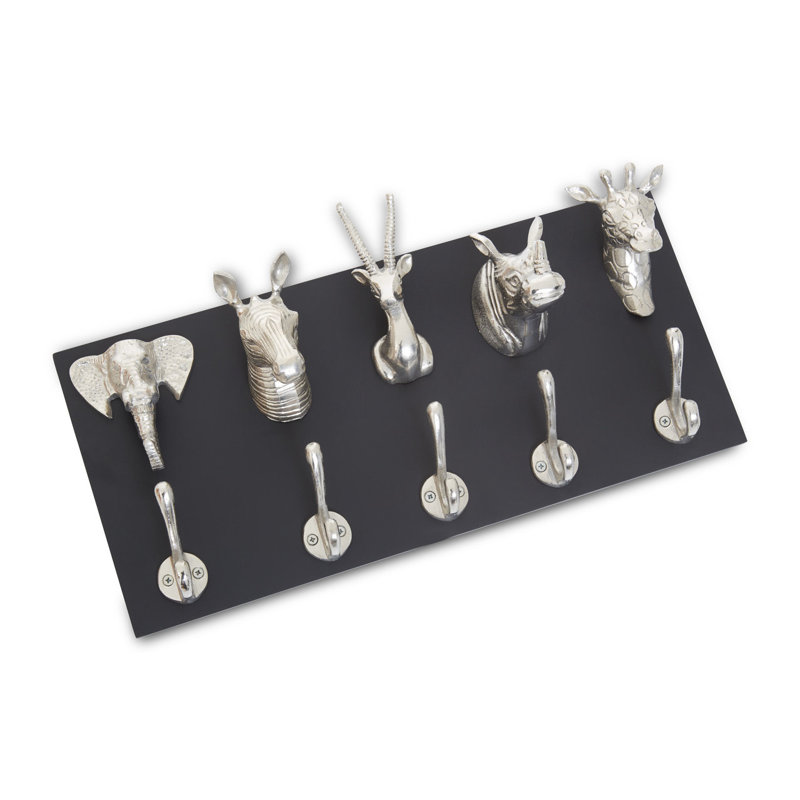 Davalos Wall 10 - Hook Wall Mounted Coat Rack