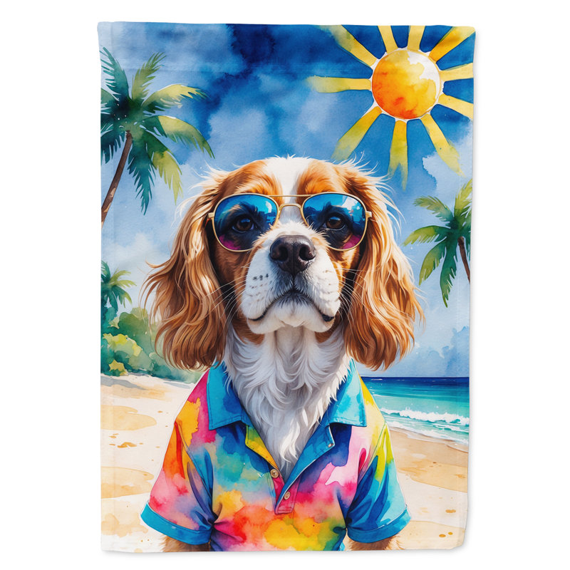 Drapeau de la maison esquimau américain, Cavalier Spaniel