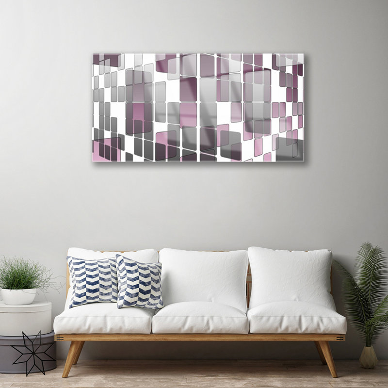 Art Abstract - No Frame Print on Glass