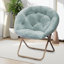 Chaise d'appoint pliante ronde et pliable pour chaise de salle à manger Papasan-1107178251-1073943737-1073943736