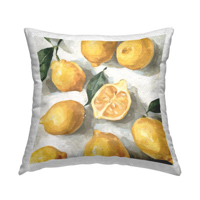 Abstract Outdoor Throw Pillow