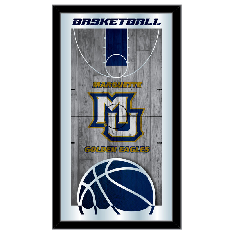 « basket mirror », impression encadrée NCAA, Marquette