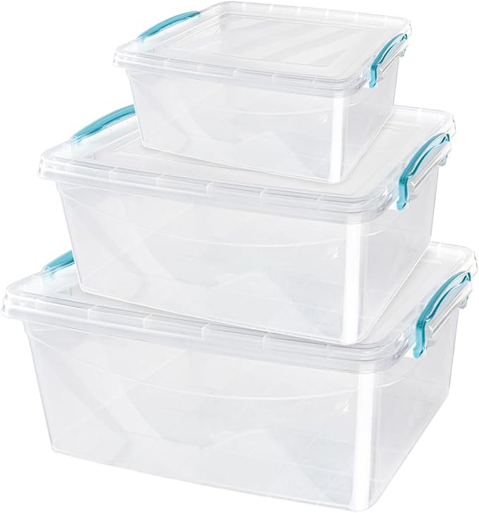 Rebrilliant Plastic Decorative Bin, 13cm H x 21cm W x 31.5cm D