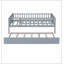 Wood Daybed with Trundle and Fence Guardrails-1171555873-1171555871