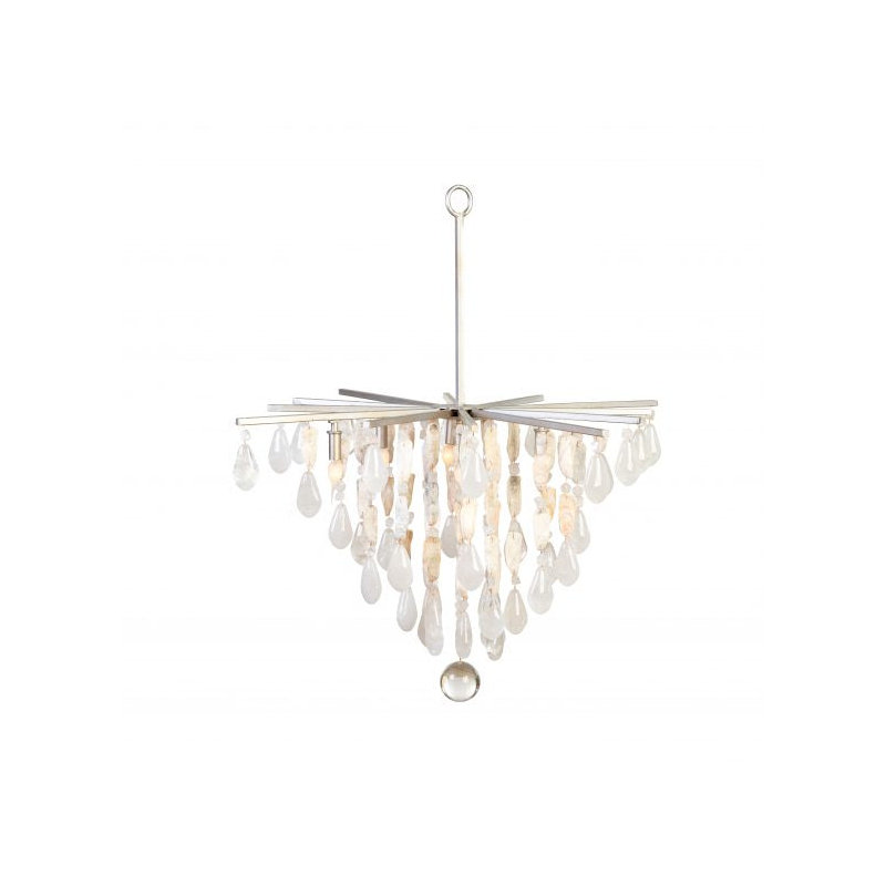 Radius 6 - Light Chandelier, 22" H x 32" W x 32" D