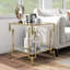 Table de bout en verre 20 po