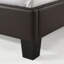 Lit de coin Ivari Bronx Shanari en polyuréthane brun-376028857