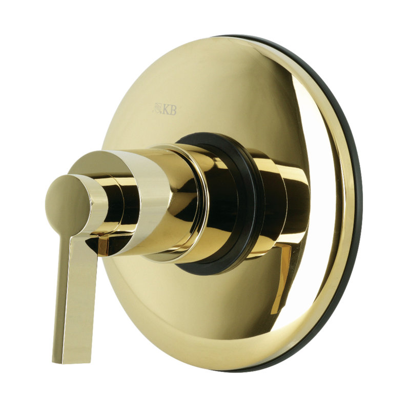 Kingston Brass NuvoFusion Single-Handle Volume Control, Polished Brass