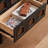 Black&Walnut Solid Wood Sideboard