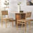 Jeremiah Woven Leather Dining Chair-106648610