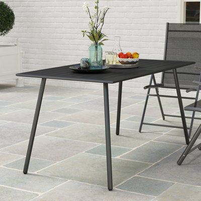 Rectangular 6 - Person 150Cm L Outdoor Table