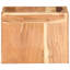 Carli Solid Wood Sled End Table