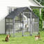 Large Catio Outdoor Cat Enclosure，grey
