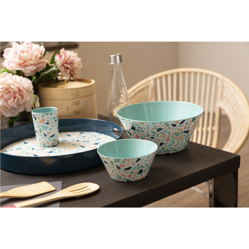 Ebern Designs Linehan Melamine Salad Bowl