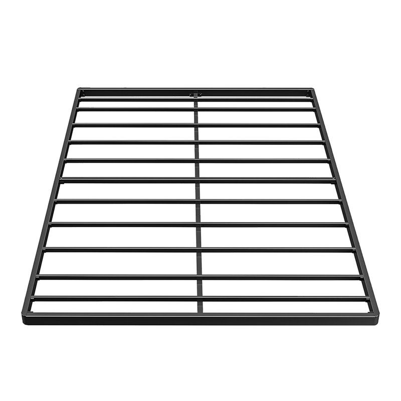 Bercht 2" Low Profile Metal Box Spring Bunkie Board, Thin Bed Slat Replacement(No legs), Queen