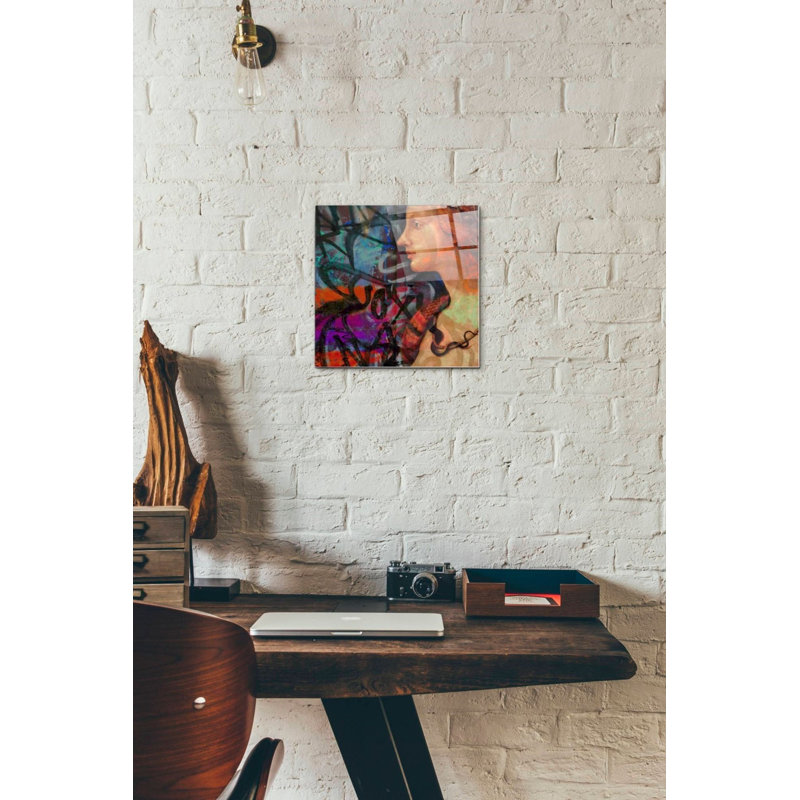«Classic Graffiti 2» par Karen Smith, art mural en verre acrylique