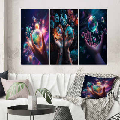 " The Universe In The Palm Of Your Hands III " 3 - Pieces