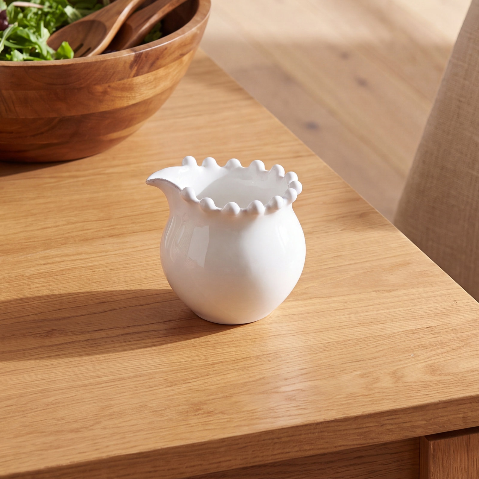 Pearl Stoneware Creamer Bowl