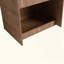 Meuble-lavabo mural avec lavabo en céramique et tablettes de rangement et 1 porte, emballage KD, contreplaqué-823113624