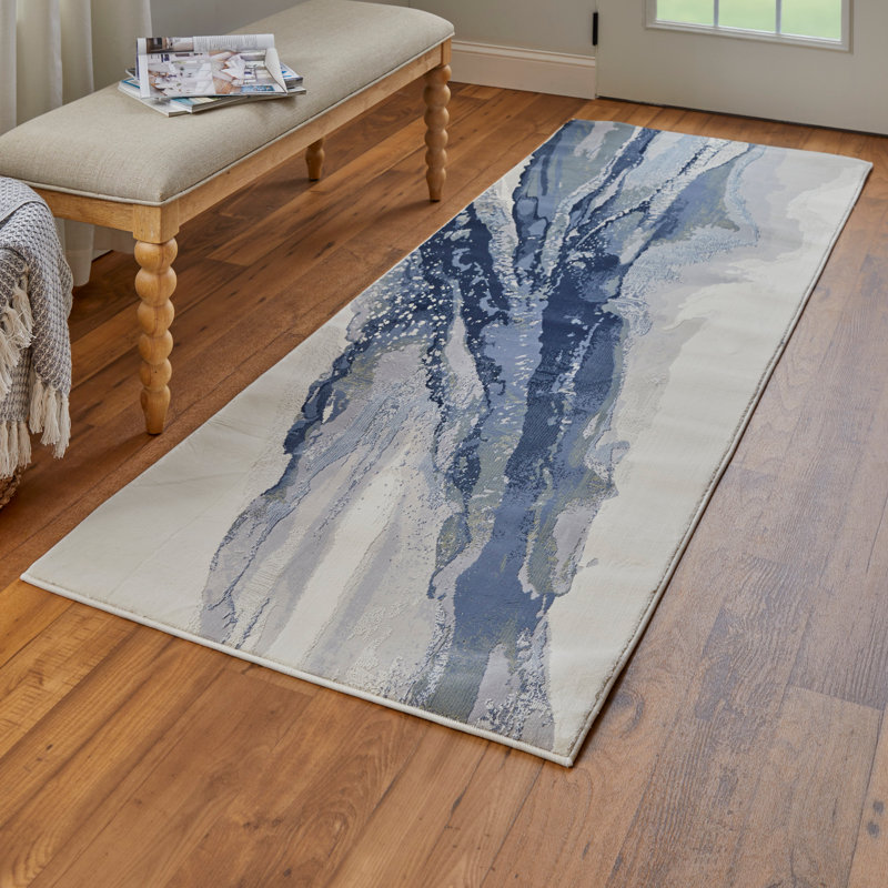 Takara Abstract Indoor Rug, Runner 2'9 x 7'10"