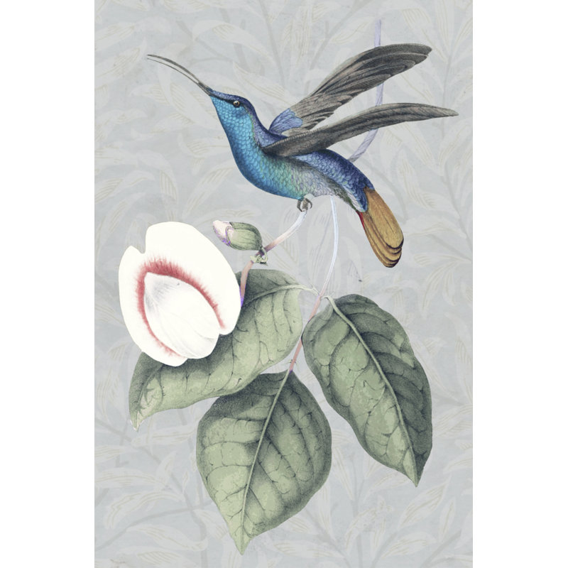 Bird and Bloom II, H 18 po x l 12 po x P 1,25 po