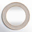 Yalina Framed Wall Mirror 28" Diameter Natural