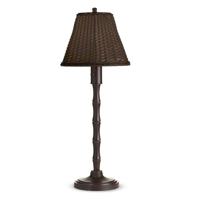 Lampe de table d'extérieur à brancher 29,75 po