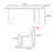 French style rectangular home dining table sets-104499093
