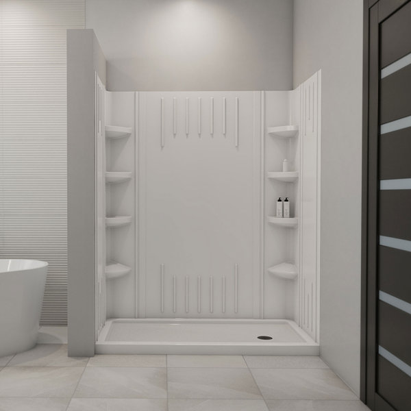Shower Shell One-piece-shower-enclosure | Wayfair