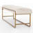 Yuliyana Cotton Blend Upholstered Bench-50294555