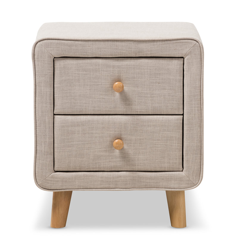 Martinstown 2 - Drawer Nightstand, Beige